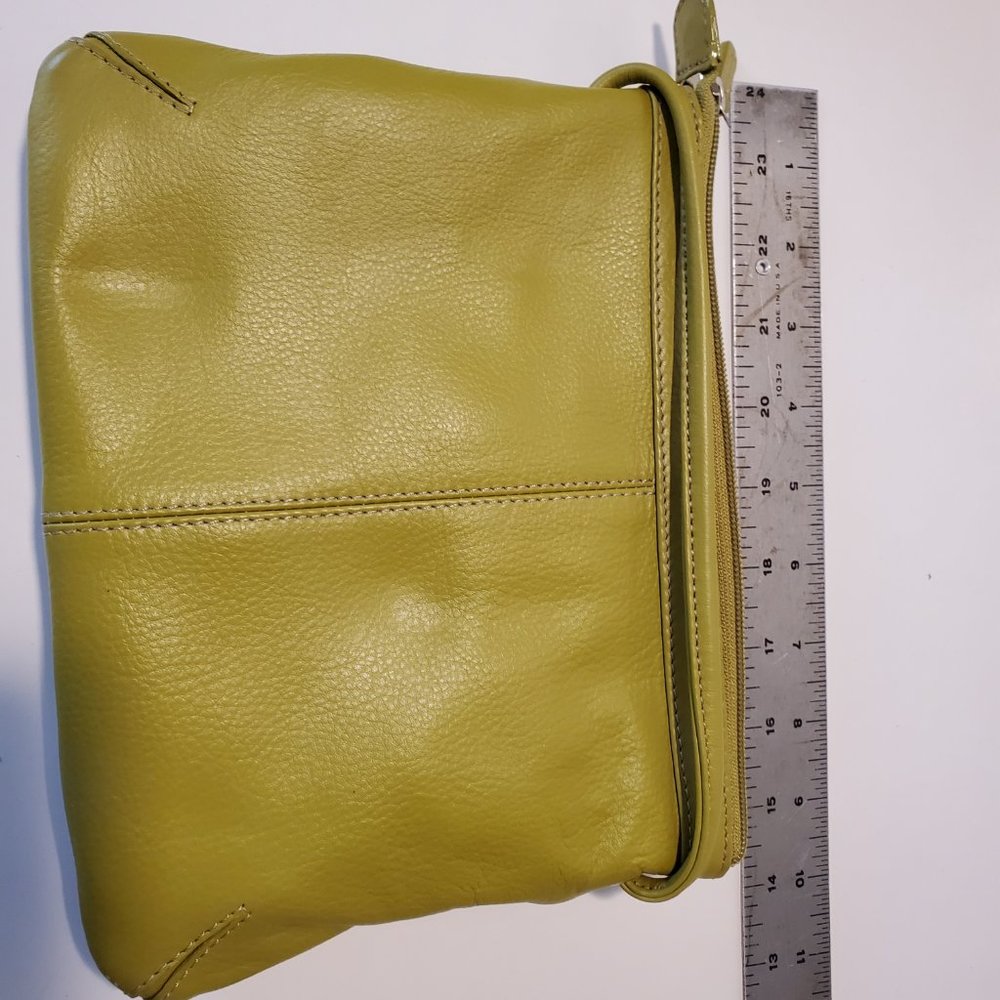 ILI Green Leather Purse - Picture 3 of 5